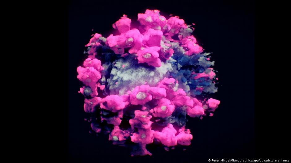 Det första 3D-fotot av coronavirus
