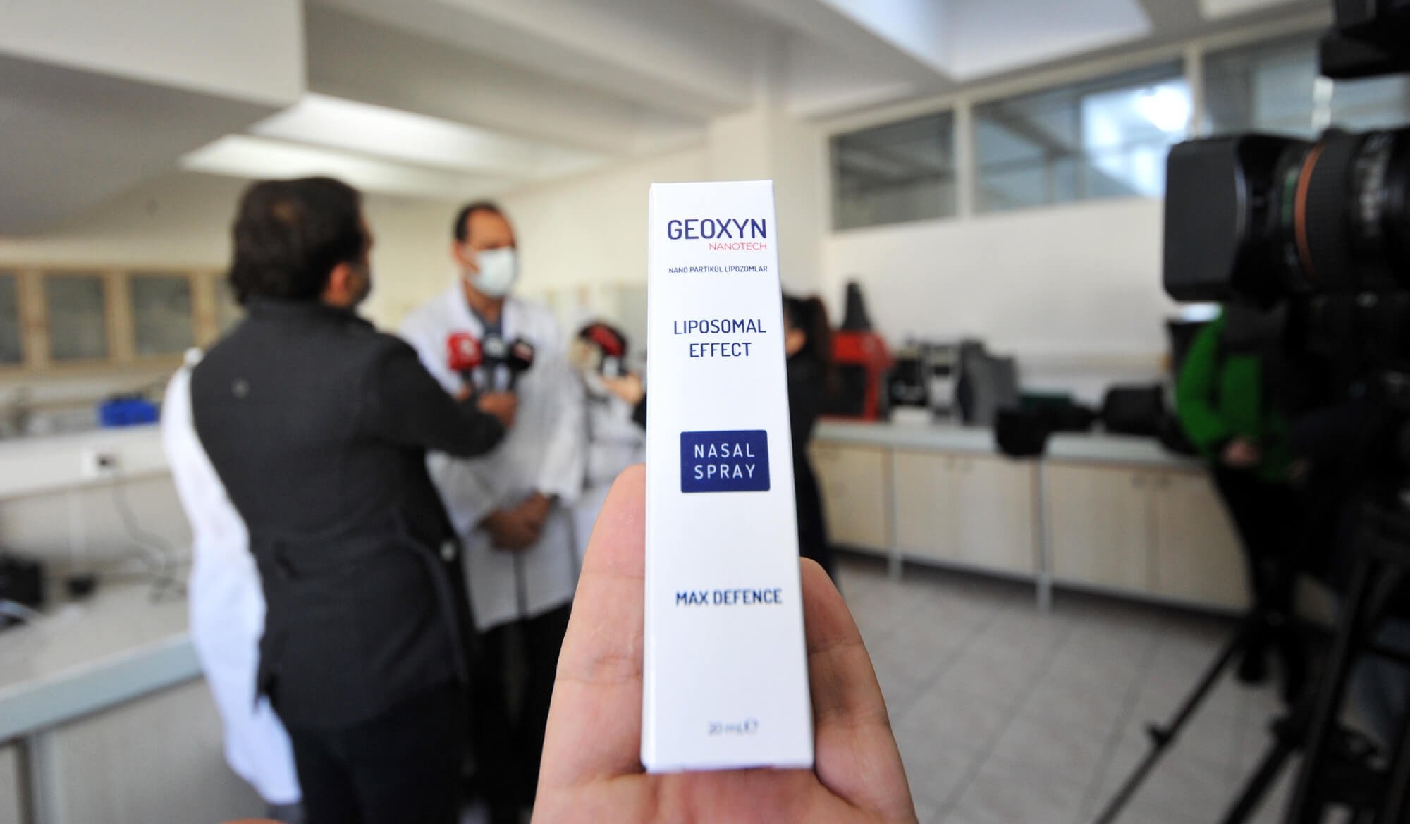 Nasal spray utvecklad i Turkiet dödar koronavirus på 1 minut